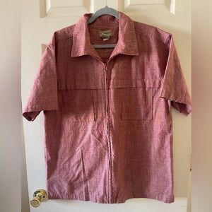 Scandia Woods zipper shirt • Mens large